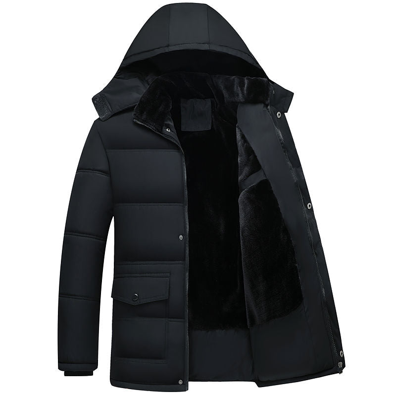 winterjas-heren-gewatteerd-capuchon-dikke-warme-vulling-zwart