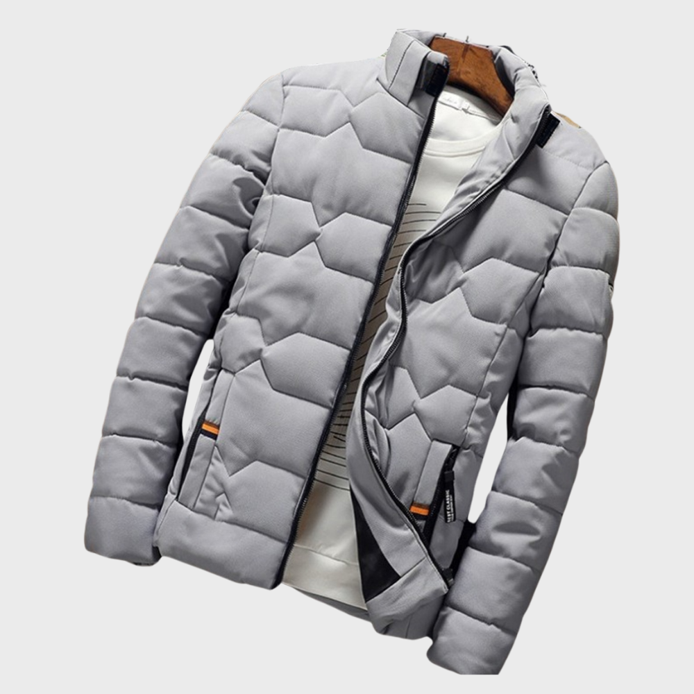 winterjas-heren-puffer-opstaande-kraag-winddicht-ontwerp-grijs