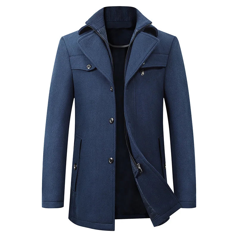 winterjas-heren-waterdicht-knoopdesign-ademend-vermogen-marineblauw