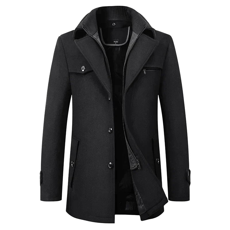 winterjas-heren-waterdicht-knoopdesign-ademend-vermogen-zwart