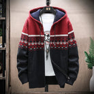 bodywarmer-heren-capuchon-ritssluiting-praktische-zakken-wijnrood