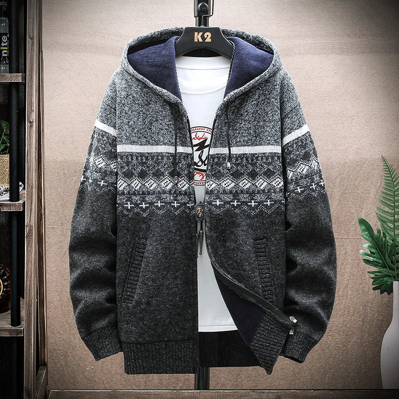 cardigan-heren-capuchon-praktische-ritssluiting-zakken-donkergrijs