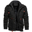 tussenjas-heren-militair-meerdere-ruime-zakken-stoere-stijl-zwart