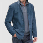 tussenjas-heren-suede-knoopsluiting-soepele-textuur-blauw