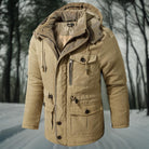 winterjas-heren-dikke-fleece-gevoerde-capuchon-ruime-zakken-khaki-1