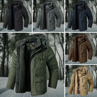 winterjas-heren-dikke-fleece-gevoerde-capuchon-ruime-zakken-kleuroverzicht