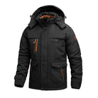 winterjas-heren-fleece-gevoerd-verstelbare-capuchon-wind-zwart