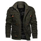 winterjas-heren-fleece-voering-meerdere-veilige-zakken-groen