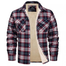 winterjas-heren-geruit-warme-binnenvoering-knoopsluiting-rood