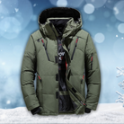 winterjas-heren-gewatteerd-nauwsluitende-capuchon-isolatie-groen