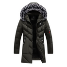 winterjas-heren-parka-thermisch-bontkraag-verstelbare-capuchon-groen