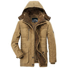 winterjas-heren-zachte-fleece-voering-capuchon-ruime-zakken-khaki